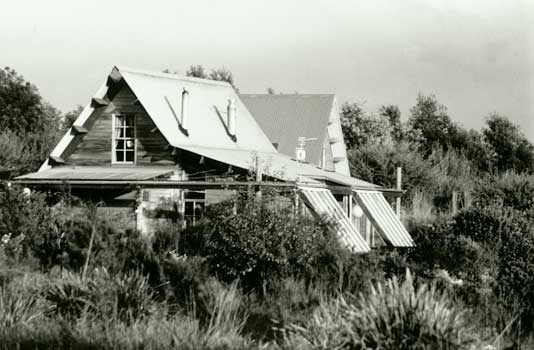 The handmade, energy efficient house at penrose Rural Co-op