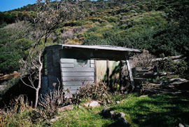 Men's Hut, eastern end.