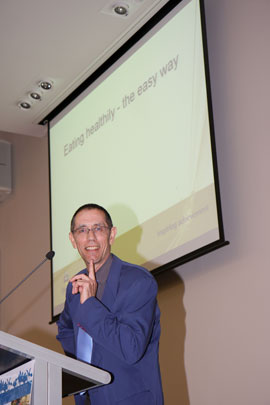 Food-Summit-Ian Flinders University's John Covey.