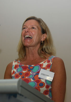 Food-Summit-JL Sustain's Jeanete Longfield participation in Hungry For Change was entertaining and inspiring.