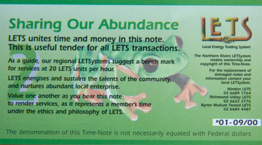 A local currency that was