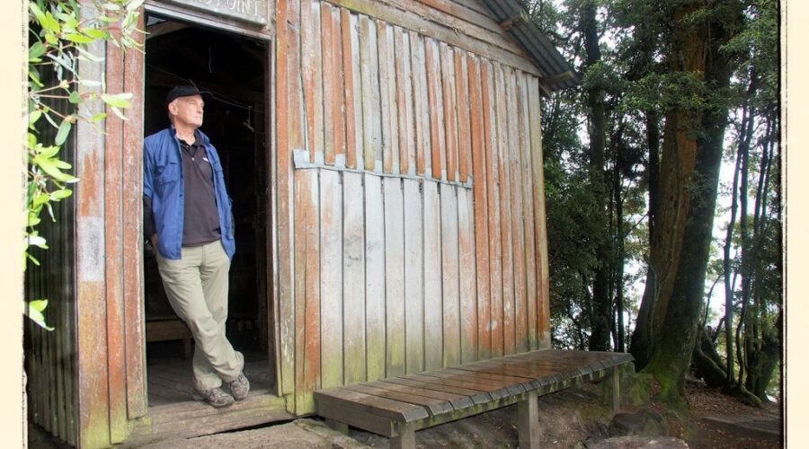 Return — hut on a point
