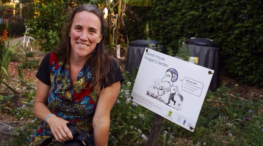 New permaculture magazine publisher visits the Eastern Suburbs