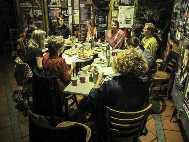 A Sydney cafe conversation organised by the Australian Food Sovereignty Alliance brought a number of food advocates and people from Sydney Food Fairness Alliance.