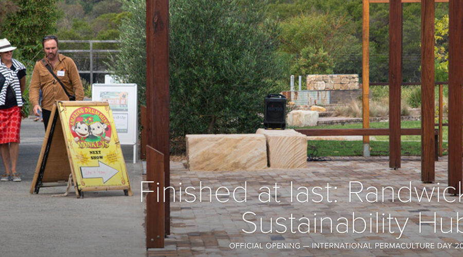 Finished at last: Randwick Sustainability Hub